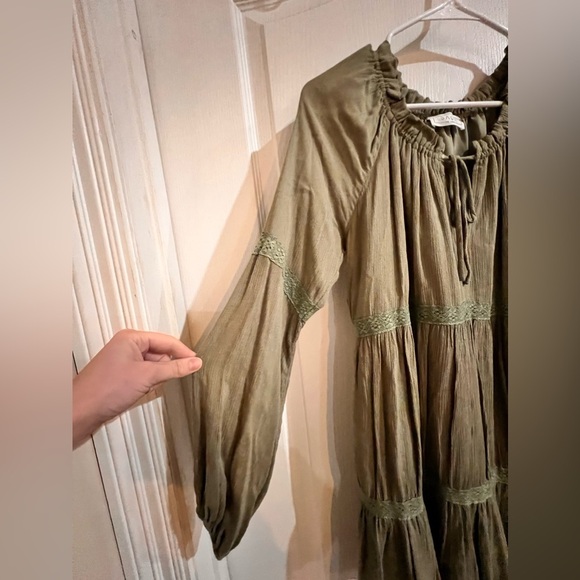 Anthropologie Sage The Label Tiered Dress - Picture 6 of 11